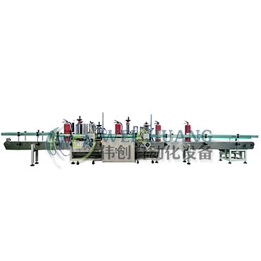 滅火器雙標(biāo)頭貼標(biāo)機(jī)
